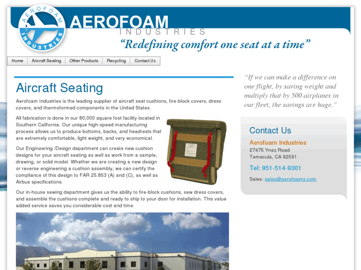 www.aerofoamindustries.com