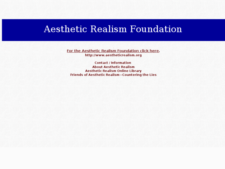 www.aestheticrealism.info