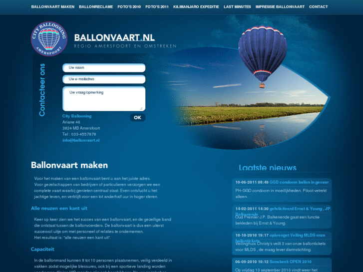 www.ballonvaart.nl