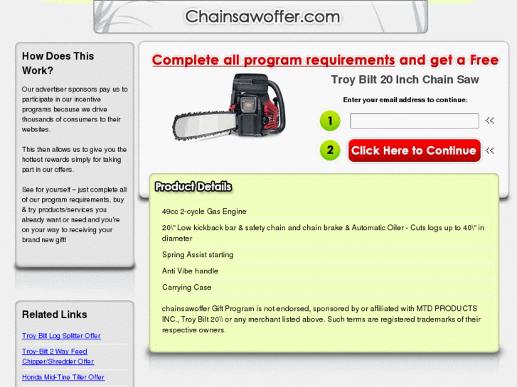 www.chainsawoffer.com