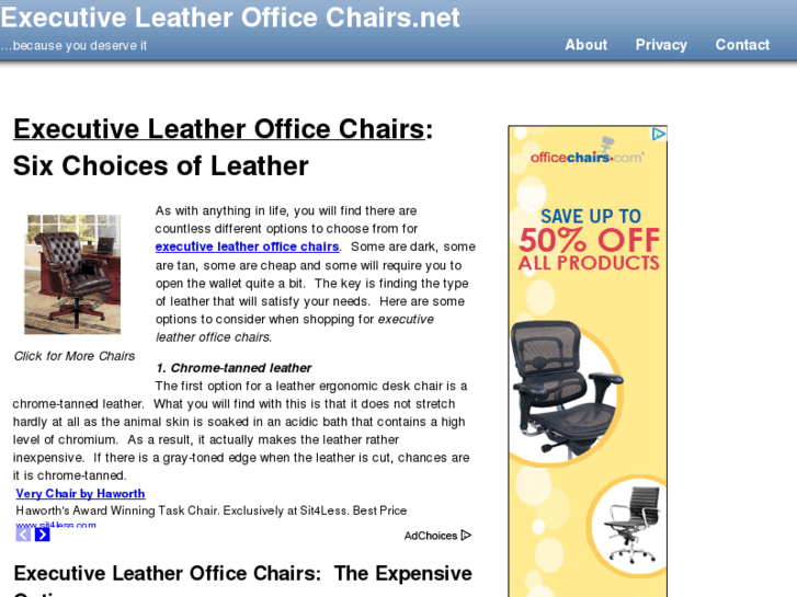 www.executiveleatherofficechairs.net