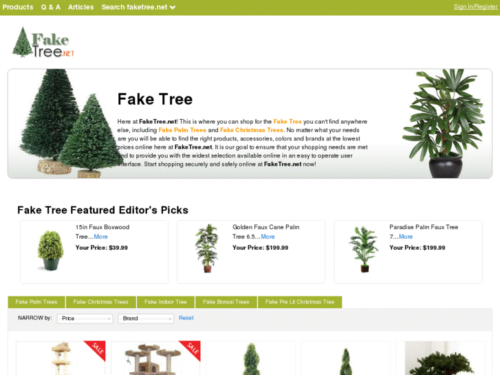 www.faketree.net