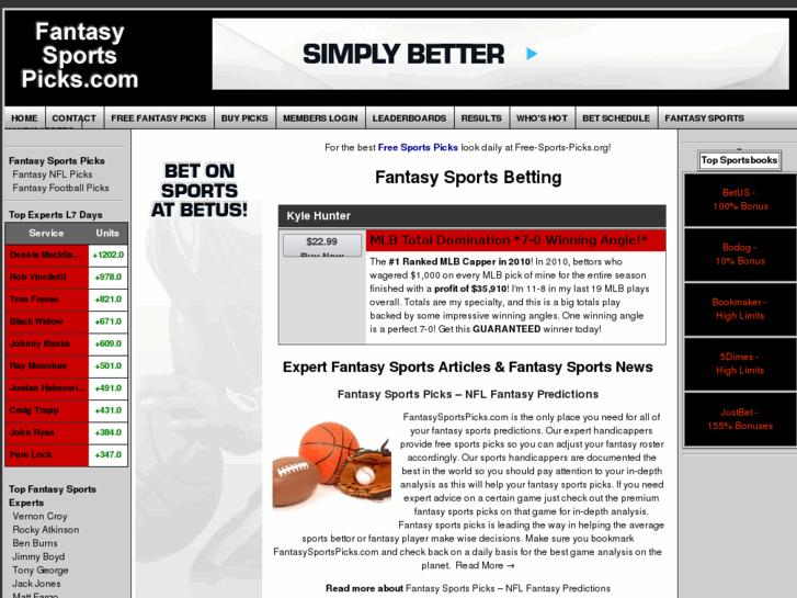 www.fantasysportspicks.com