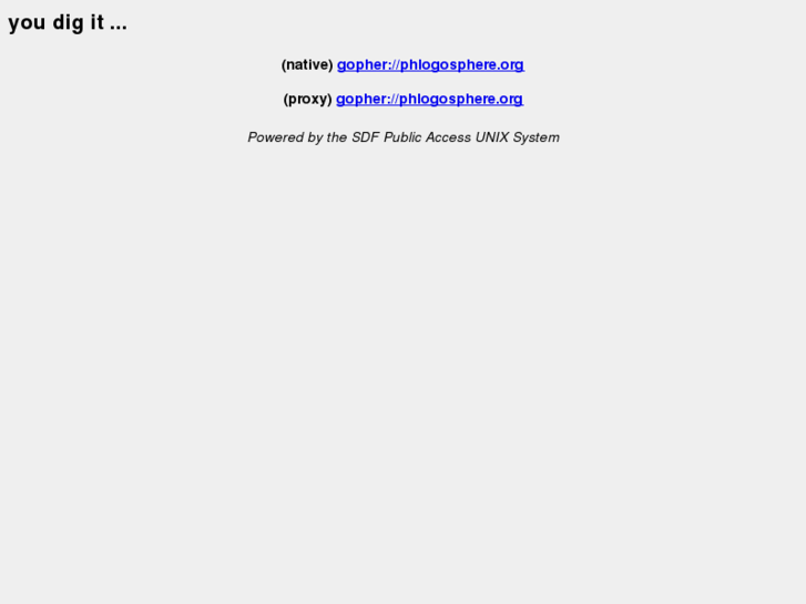 www.gopherspace.net
