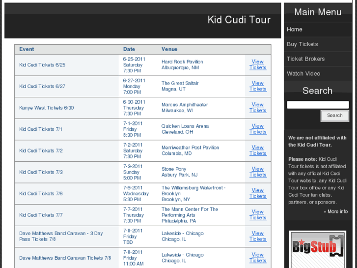 www.kidcuditour.com