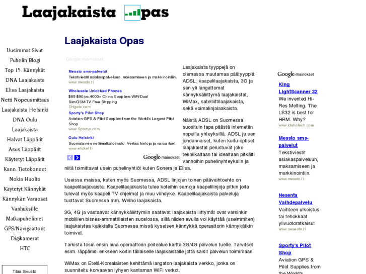 www.laajakaista-opas.com