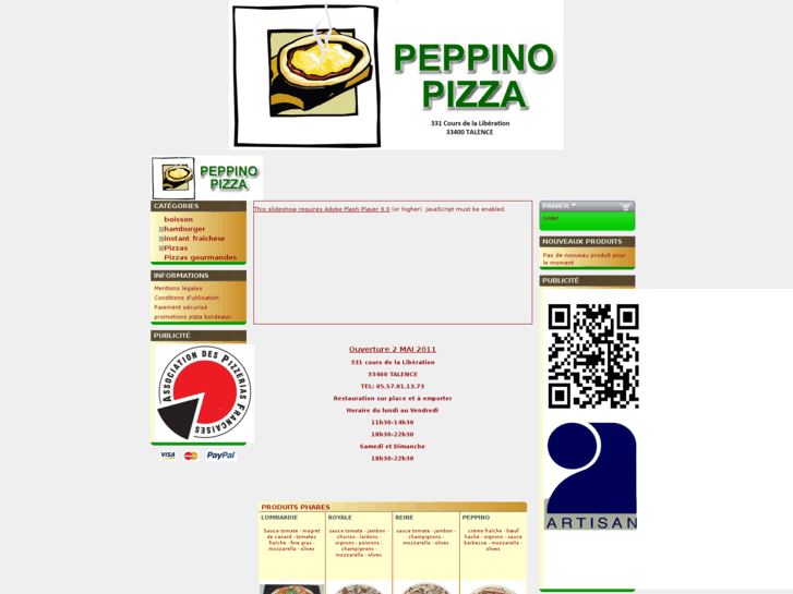 www.peppino-pizza-bordeaux.com