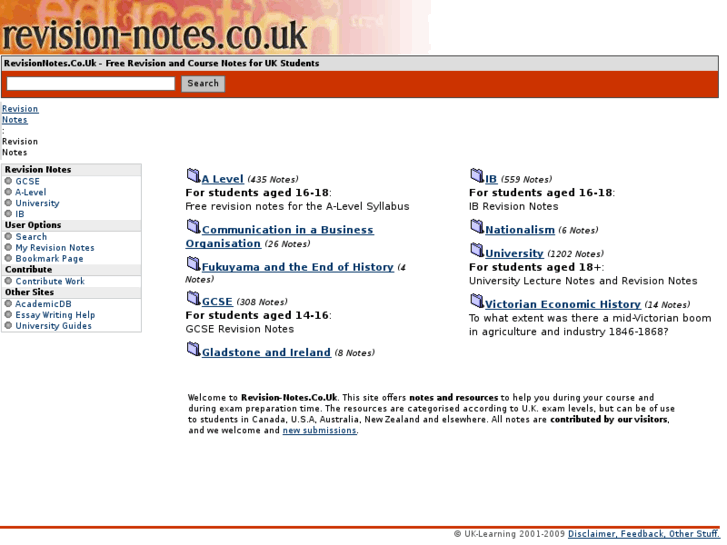 www.revision-notes.co.uk