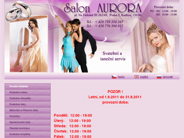 www.salon-aurora.cz
