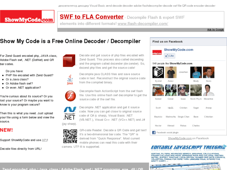 www.showmycode.com