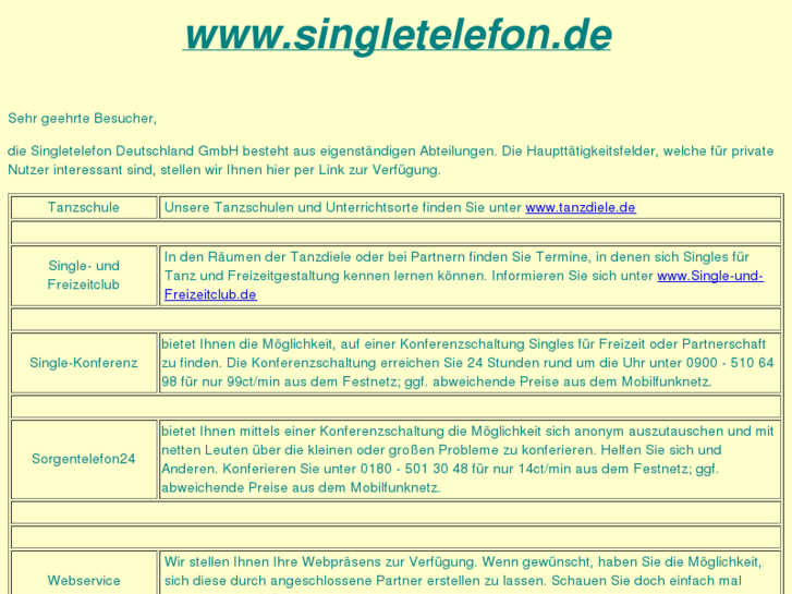 www.singletelefon.com