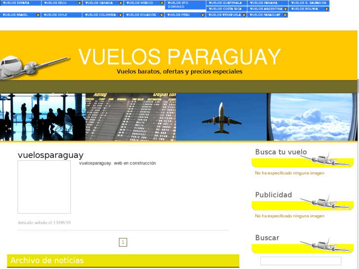 www.vuelosparaguay.com