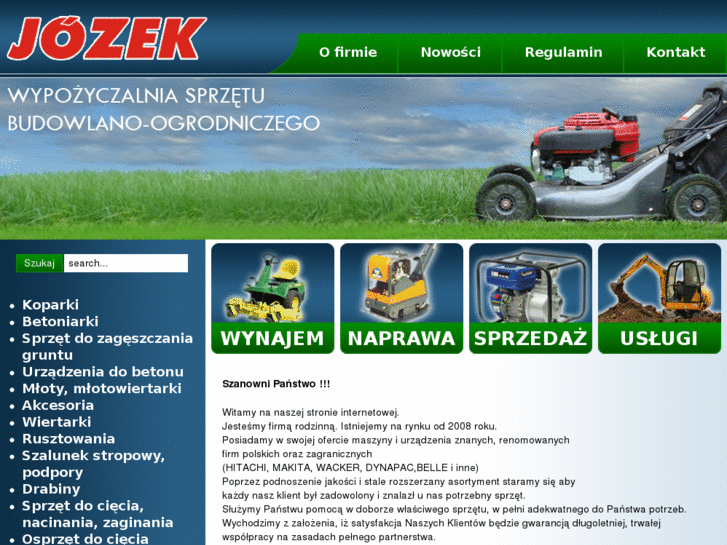 www.wypozyczalniasprzetu.net.pl