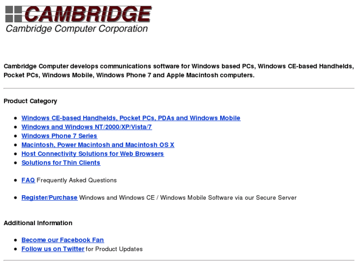 www.cambridgecomputer.org