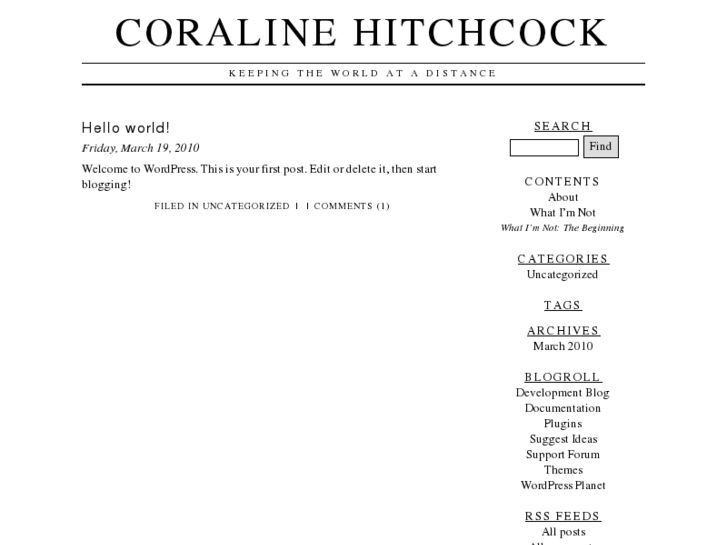 www.coralinehitchcock.com