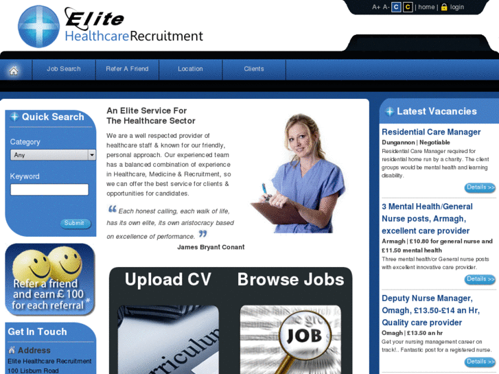 www.elitehealthcarerecruitment.com