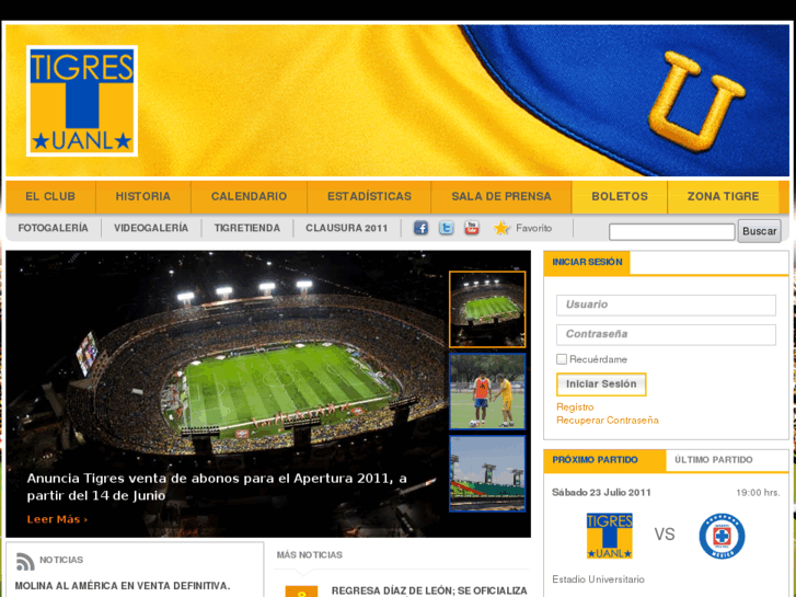 www.estadiotigres.com