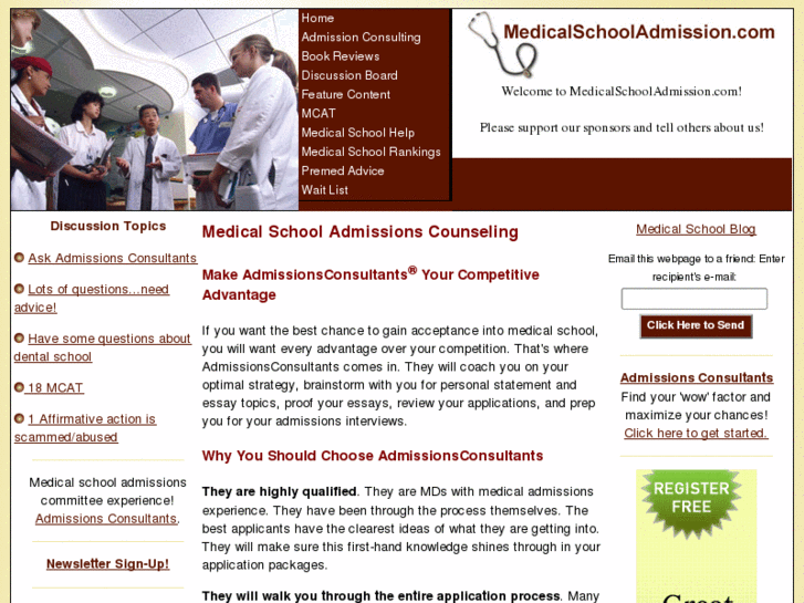 www.medicalschooladmissionconsultants.com