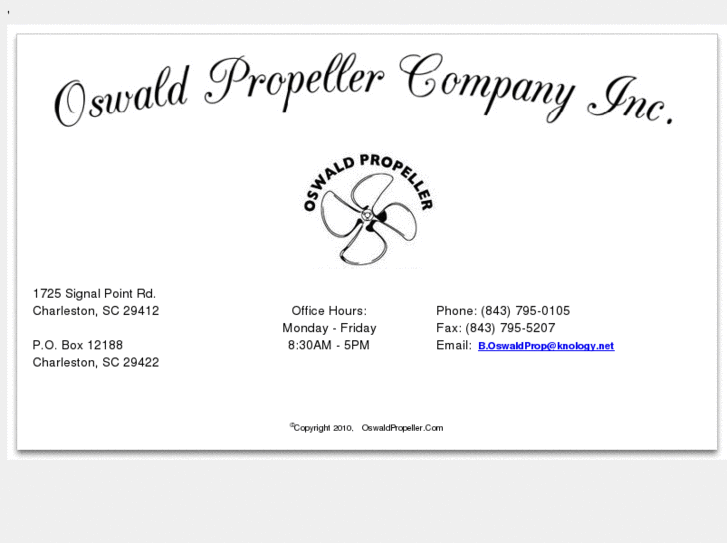 www.oswaldpropeller.com