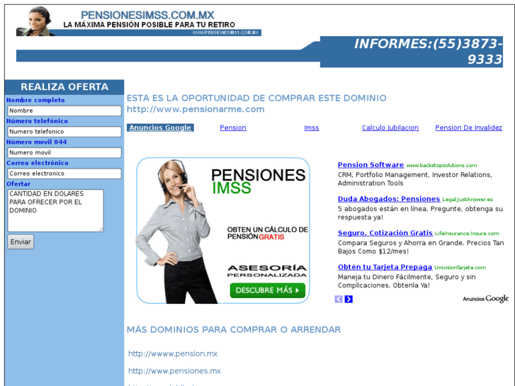 www.pensionarme.com