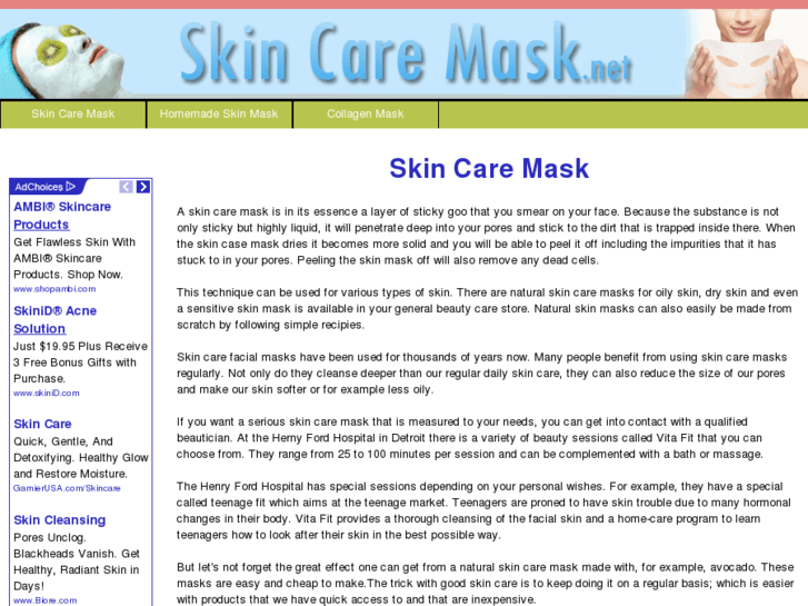 www.skincaremask.net