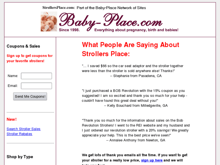 www.strollersplace.com