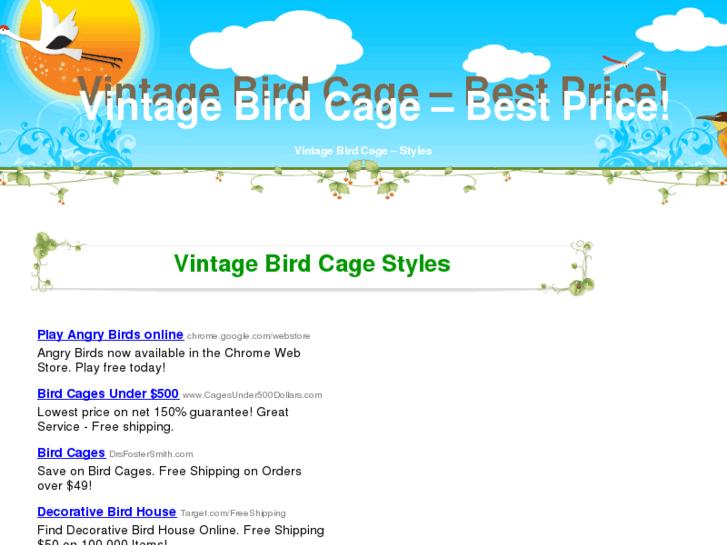 www.vintagebirdcage.net