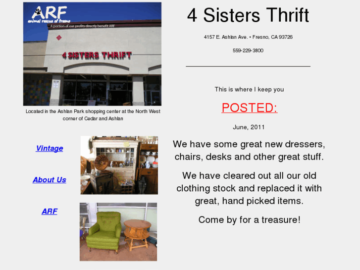 www.4sistersthrift.com