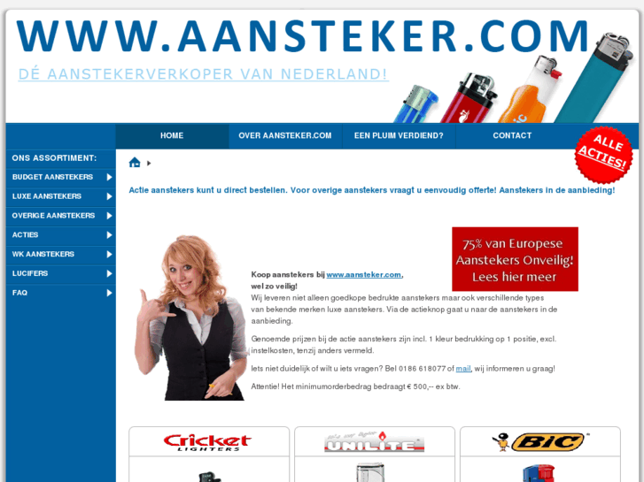 www.aansteker.com