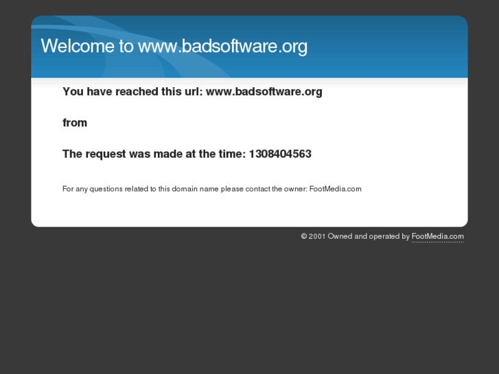 www.badsoftware.org