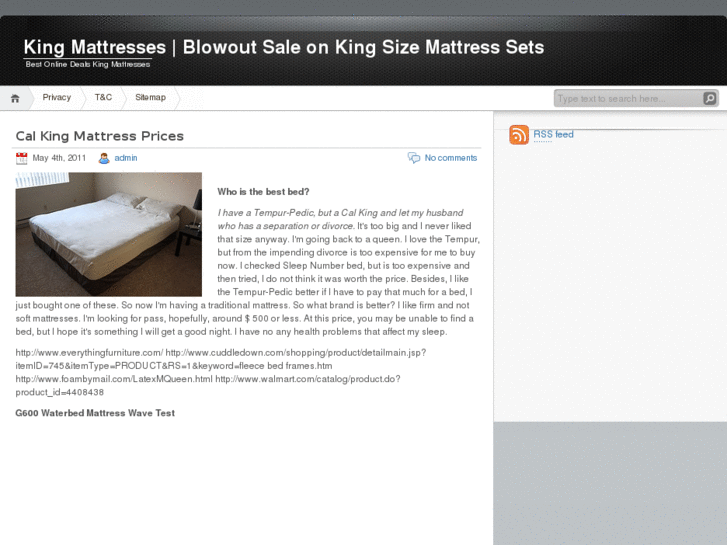 www.ekingmattress.com