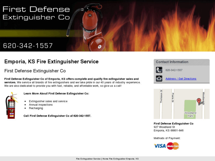 www.firstdefenseextinguisherco.com