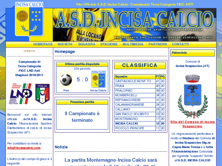 www.incisacalcio.com