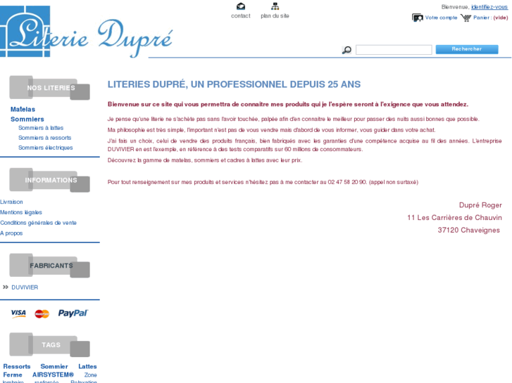 www.literies-dupre.com