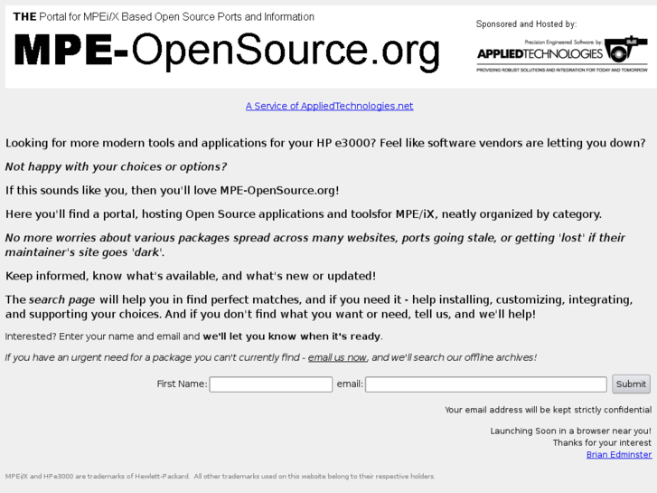 www.mpe-opensource.org