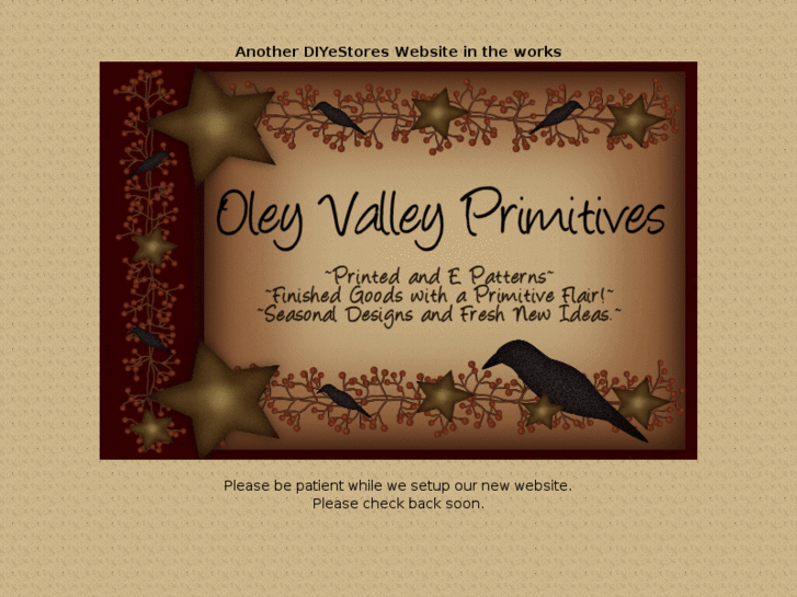 www.oleyvalleyprimitives.com