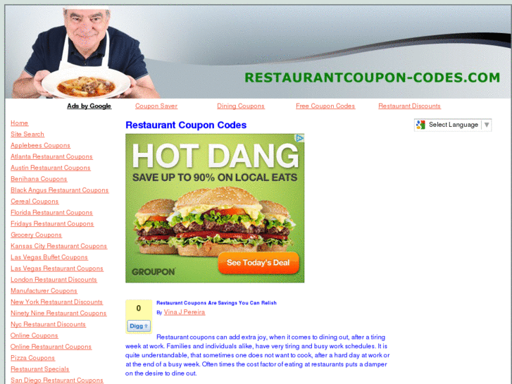 www.restaurantcoupon-codes.com