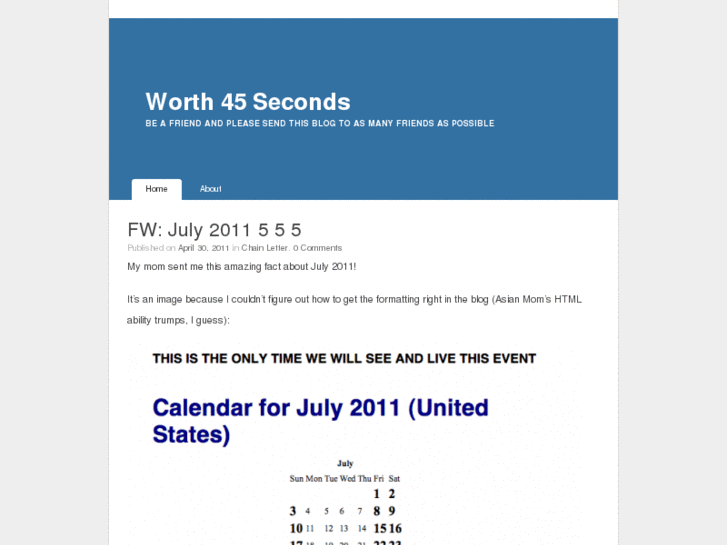 www.worth45seconds.com