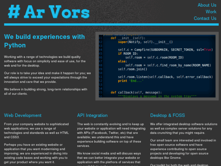 www.arvors.com