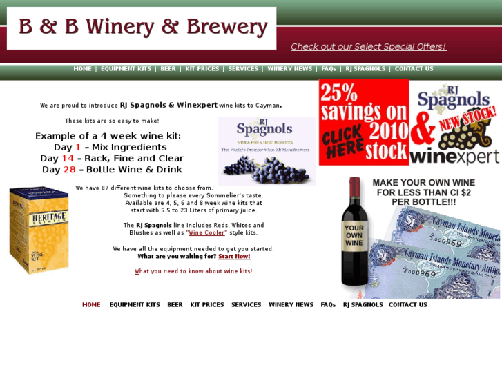 www.bandbwinery.info