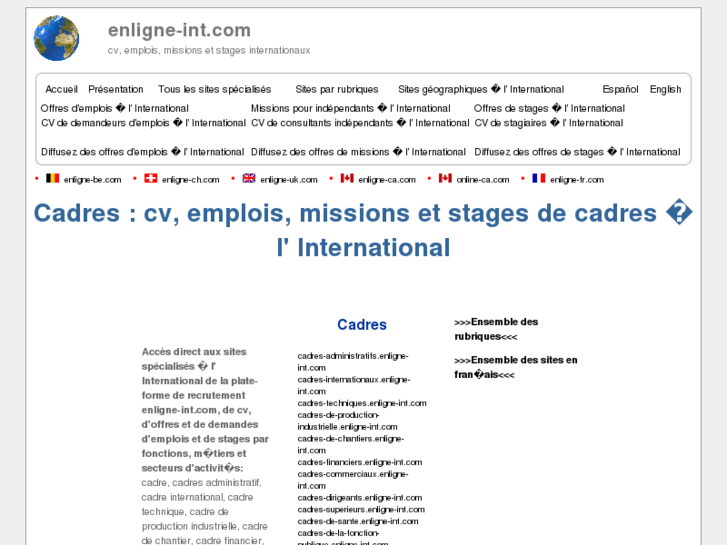 www.cadres-enligne.com