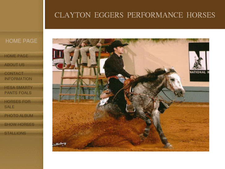 www.claytoneggersperformancehorses.com