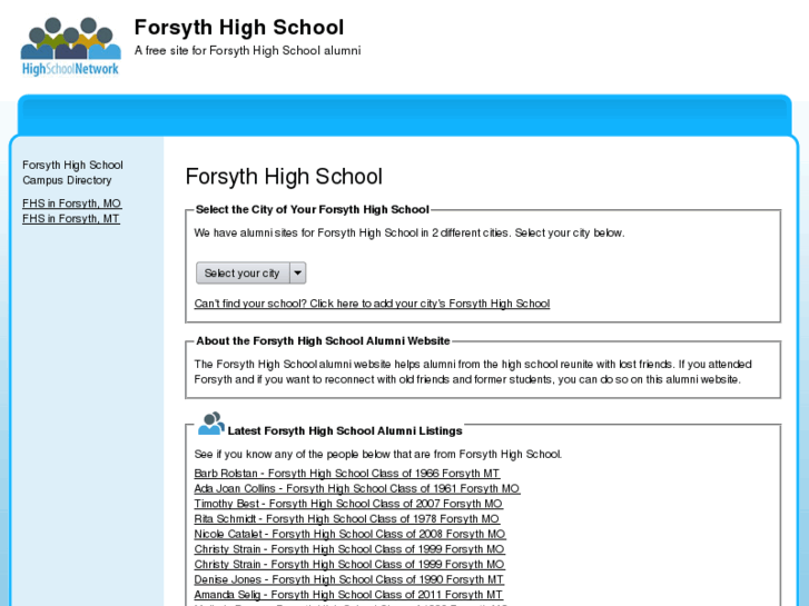 www.forsythhighschool.org