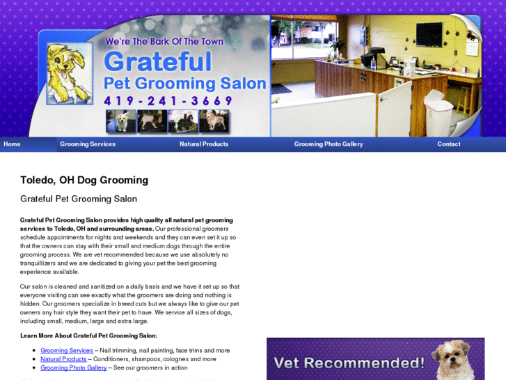 www.gratefulpetgrooming.net