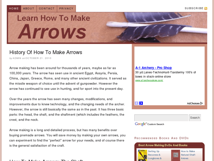 www.howtomakearrows.com