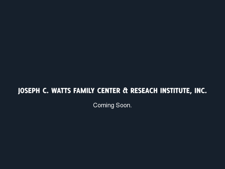 www.josephcwatts.org