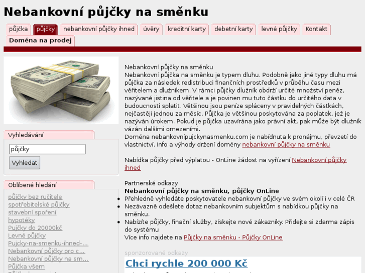 www.nebankovnipujckynasmenku.com