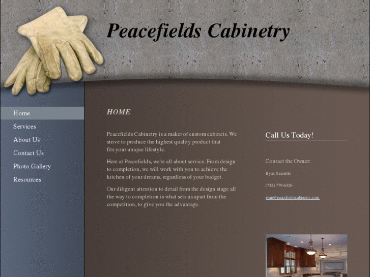 www.peacefieldscabinetry.com