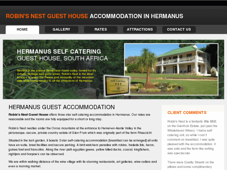 www.accommodationinhermanus.co.za