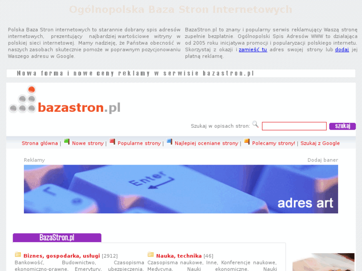 www.bazastron.pl